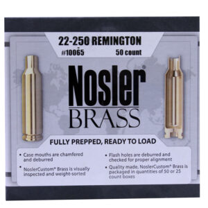 NOSLER 22-250 BRASS (50)