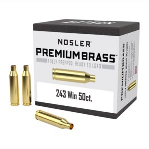 NOSLER 243 BRASS (50)