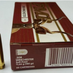 PMP AMMO 308 WIN SP 180GR (20)