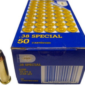 PMP AMMO 38SPL SJHP (158GR) (50)