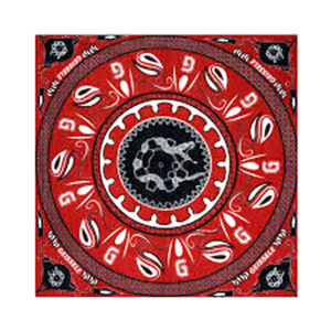 ANGRY SNAKE BANDANA - RED