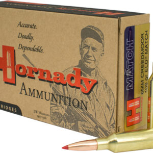 HORNADY AMMO 6MM CREEDMOOR 108GR ELD-M (20)
