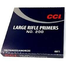 CCI 200 LARGE RIFLE PRIMERS OEM (100)
