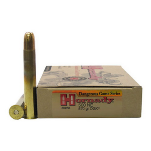 HORNADY AMMO 375 RUGER 300GR DGX BONDED (20)
