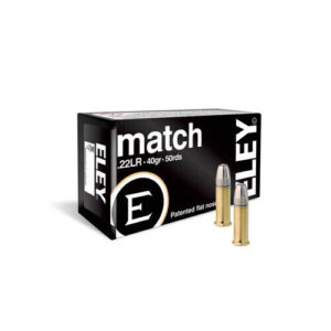 ELEY AMMO .22LR MATCH FLAT NOSE (50)