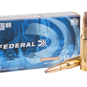 FEDERAL AMMO 308 WIN (150) POWER SHOK /20