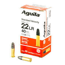AGUILA 22LR SV SP 40GR AMMO (50)