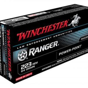 WINCHESTER AMMO .223REM 64GR POWER POINT