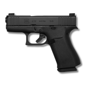 GLOCK G43X 9MMP SLIM BLK PISTOL