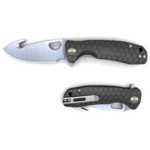 Hl-blk Honey Badger Hook L/r Large Black Knife