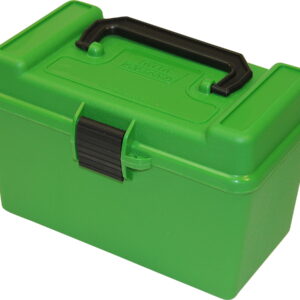 MTM AMMO BOX 220 SWIFT - 30-06 (GREEN) FLIP TOP - 50