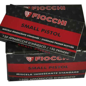 FIOCCHI SMALL PISTOL PRIMERS (150)