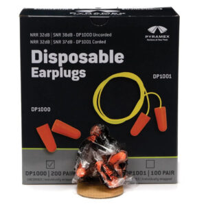 PYRAMEX DP1000 DISPOSIBLE EARPLUGS