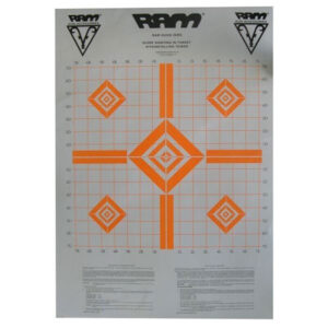 TARGET RAM SCOPE ZERO TARGETS (3) ORANGE