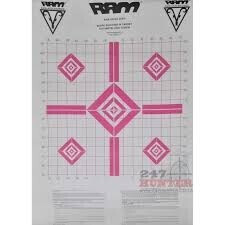 TARGET RAM SCOPE ZERO TARGETS (3) PINK