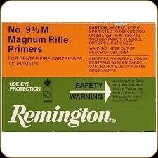 REMINGTON PRIMERS LARGE RIFLE MAGNUM (100)