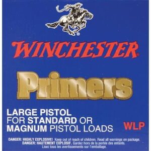 WINCHESTER LARGE PISTOL PRIMERS (100)