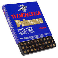 WINCHESTER SMALL PISTOL PRIMERS (100)