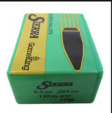 SIERRA 6.5MM .264 140GR HPBT MATCHKING (100)