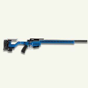 ACCURACY INTERNATIONAL AT-X  6.5 CREEDMOOR, BLUE 24INCH THREADED, FIXED.