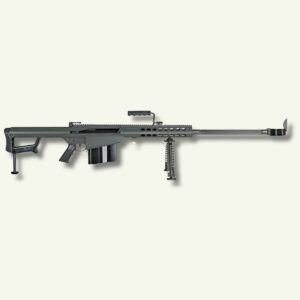BARRETT MODEL 82A1 RIFLE, BLACK, 50 BMG, SEMI AUTO, 29INCH BL,1MAG, HANDLE, BIPOD, MONOPOD ,CASE, M...