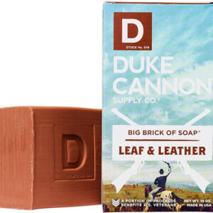 Duke Cannon Big Ass Brick Of Soap Leaf & Leather