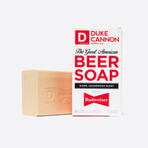 DUKE CANNON GREAT AMERICAN BEER SOAP BUDWEISER