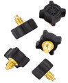 MDT ACCESSORIES - REPLACEMENT KIT - SET SCREW/WHEEL KNOP - BUTTSTOCK - BLK