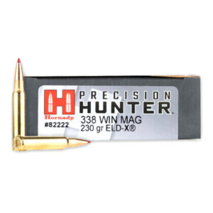 HORNADY AMMO 338WIN 230GR ELD-X (20)