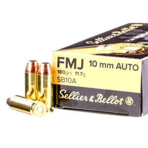 Sellier & Bellot Ammo 10MM Auto-180gr FMJ (50)