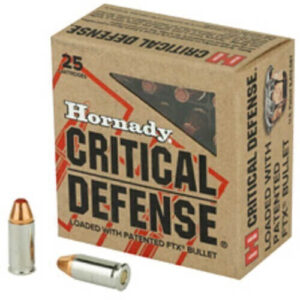 HORNADY 7.65 60GR FTX CRITICAL DEFENSE (25)