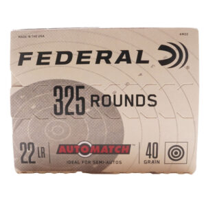 AMMO FEDERAL 22LR AUTO MATCH /325