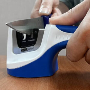 ACCUSHARP PULL THROUGH SHARPNER WHT/BLU