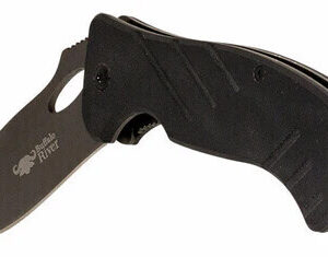 BUFFALO RIVER MAXIM 50/50 FOLDING KNIFE 3.5 BLK