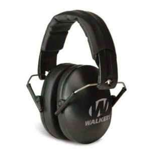 WALKER  YOUTH/WOMAN PASSIVE EARMUFF BLACK