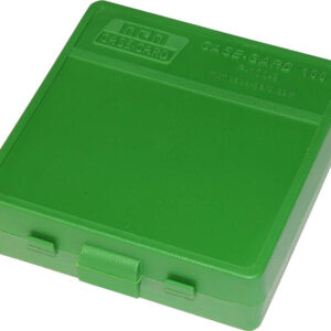 MTM AMMO BOX 9MMP/380ACP (GREEN) - 100