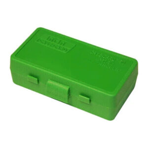 MTM AMMO BOX 9MMP / 380 ACP (GREEN) - 50