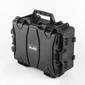GLARY DELUXE HAND GUN CASE  BLACK