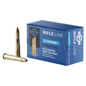PPU AMMO .22 HORNET 45GR (50)