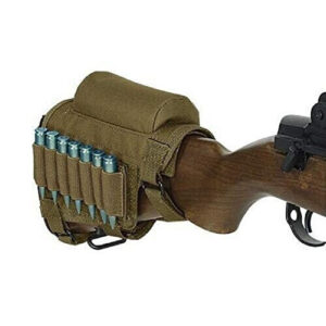 STOCK POUCH AND CHEEK PAD TAN
