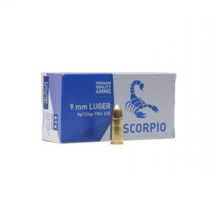 STV SCORPIO AMMO 9MMP 124GR (50)