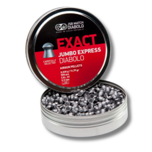 PELLET JSB EXACT JUMBO EXPRESS 5.52MM/.22 14.35GR (500)