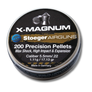 STOEGER X MAGNUM 5.5MM PELLETS  17.13GR (200)