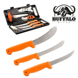 BUFFALO RIVER GAME PROCESSING KNIVES SET