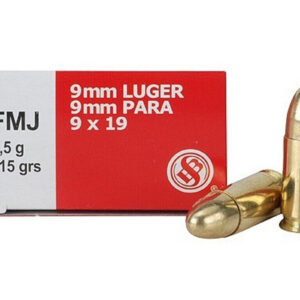 SELLIER & BELLOT AMMO 9MMP 115gr (50)