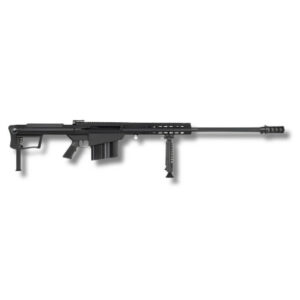 BARRETT M107A1 .50 BMG SEMI-AUTO RIFLE SYSTEM BLACK RECEIVER BLACK 29' FLUTED BARREL MODEL 18059