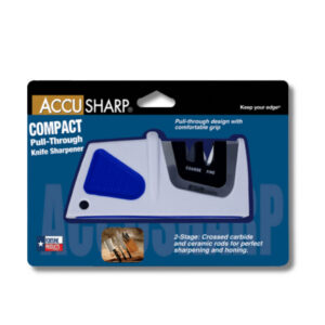 ACCUSHARP COMPACT PULL-THROUGH KHIFE SHARPNER WH