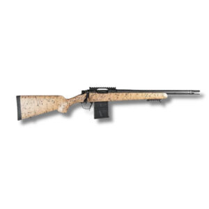 CHRISTENSEN ARMS RIDGELINE SCOUT 308 WIN. CARBON FIBER 16IN. TAN / BLACK WEBBING. 0 MOA RAIL. TH...